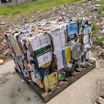稀料桶壓扁機涂料桶壓扁機